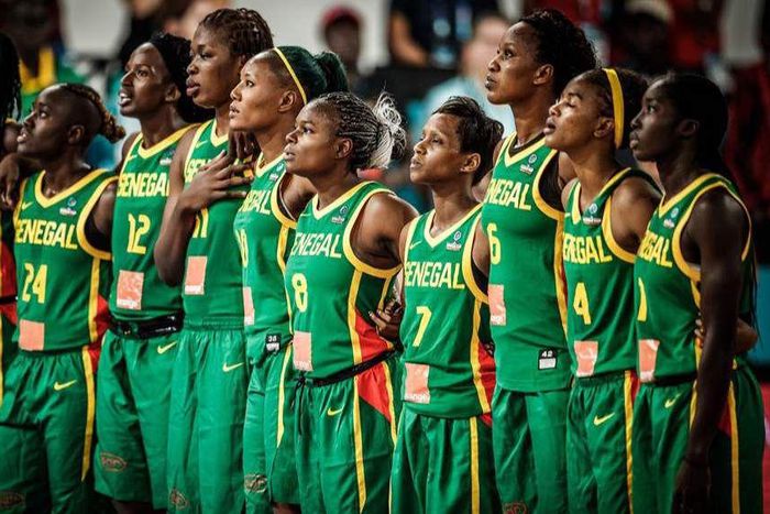 basket féminin lionnes du senegal