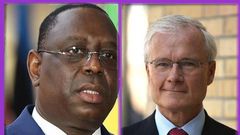 Macky Sall et  Bernard ÉMIÉ