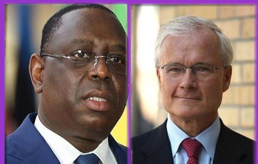 Macky Sall et  Bernard ÉMIÉ
