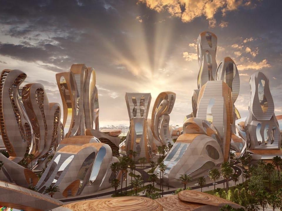 The plans for Akon City include condos, office buildings, a stadium, and a resort.