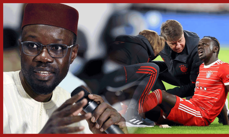 Ousmane Sonko fait des révélations sur Sadio Mané - Photomontage Pulse