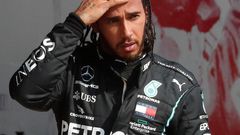 Lewis Hamilton lost to Max Verstappen in Sunday's Abu Dhabi finale