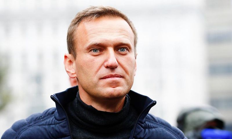 Alexei Navalny attends a rally in support of political prisoners in Moscow, Russia.Sefa Karacan/Anadolu Agency via Getty Images