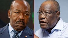 Ali Bongo et Albert Ondo Ossa