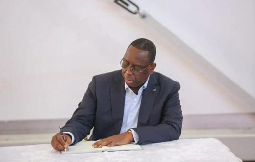 macky sall decret