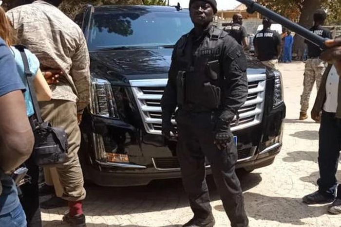 Garde rapprochée de Sonko