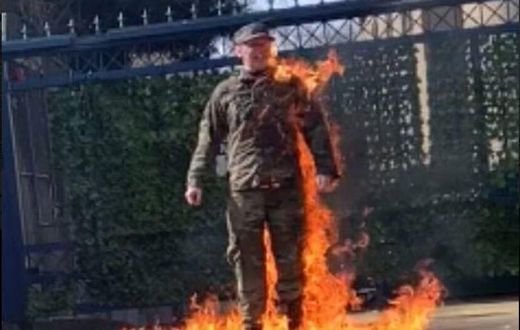 Un Militaire Américain Décédé Après S'être Immolé Devant L'ambassade D'Israëll