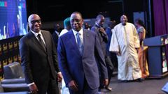 Macky Sall et Barthélémy Dias à la cérémonie de lancement de la 6e édition du forum mondial de l’économie sociale et solidaire au Grand Théâtre
