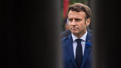 Le président français Emmanuel Macron