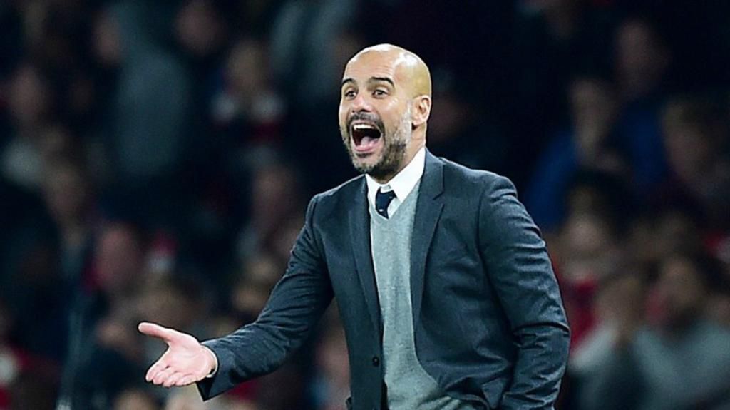 Pep Guardiola, George's hero