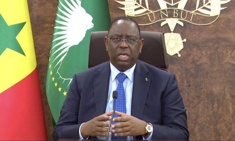 Macky Sall lors des concertations sur la vei chère
