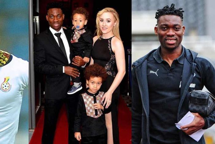 Christian Atsu and wife Marie Claire Rupio