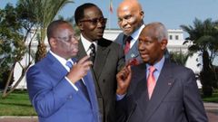 Les 4 premiers présidents du Sénégal