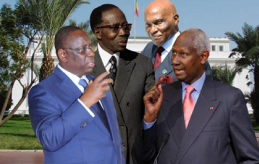 Les 4 premiers présidents du Sénégal