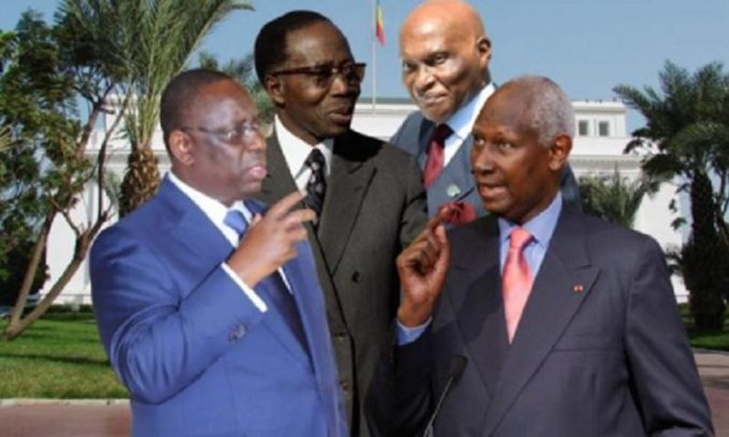 Les 4 premiers présidents du Sénégal