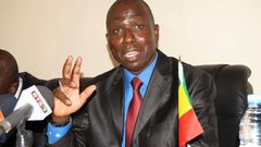 Alioune Ndao, ancien procureur de la Crei (Cours de Répression de l'Enrichissement Illicite)