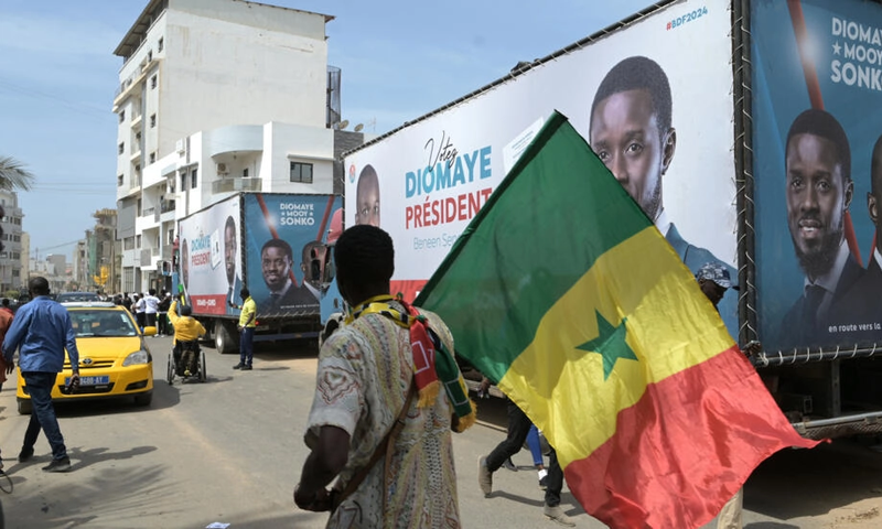 Caravane de la coalition qui soutient Bassirou Diomaye Faye