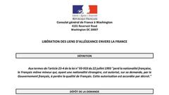 Decret qui prouve que Karim Wade a perdu sa nationalité