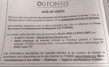 AVIS DE CESSION