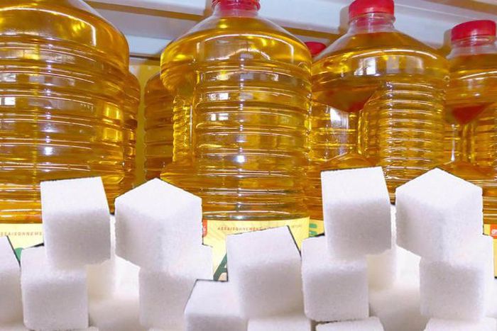 Huile et sucre