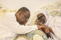 Macly Sall rend visite au Khalife général des Mourides, Serigne Mountakha Mbacké, le 29 mai 2022