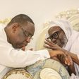Macly Sall rend visite au Khalife général des Mourides, Serigne Mountakha Mbacké, le 29 mai 2022