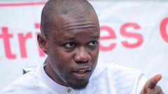 Ousmane Sonko, leader du parti Pastef/Les patriotes