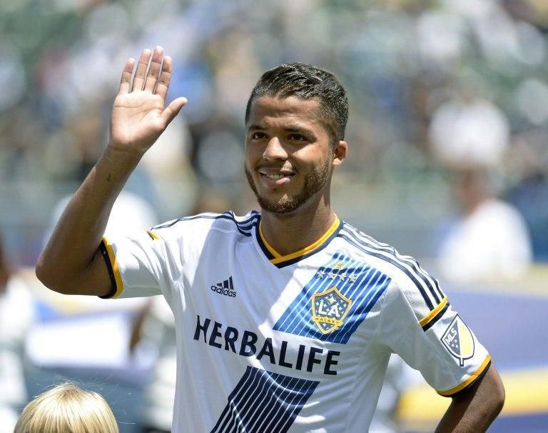 Giovani Dos Santos scored a header to lift the Los Angeles Galaxy over the Colorado Rapids