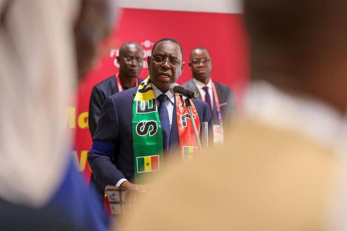 Macky reçoit les lions