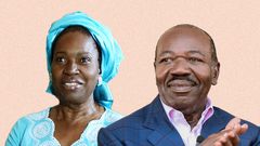 Pascaline et Ali Bongo