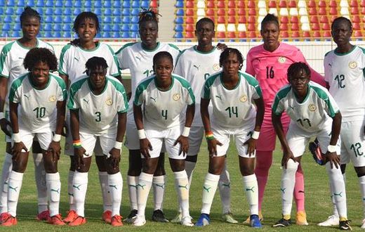 Lionnes du Sénégal à la Can Feminine Maroc 2022