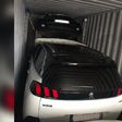 Port du Havre (Seine-Maritime), novembre 2020 Les voitures Peugeot 5008 et 3008 étaient ensuite acheminées vers l’Afrique par bateau DR