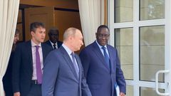Macky Sall invité par Vladimir Poutine