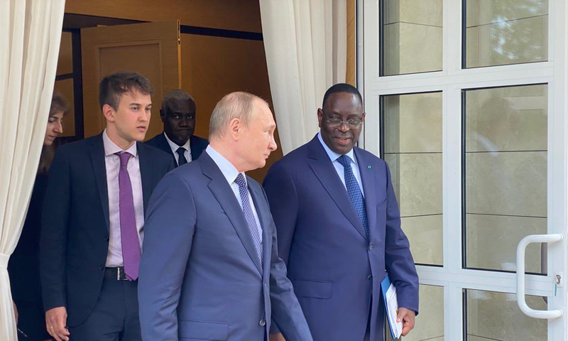 Macky Sall invité par Vladimir Poutine