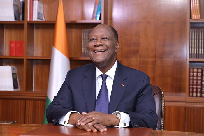 Le Président de la République ivoirienne, Alassane Ouattara