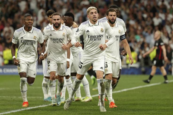 Valverde apès son but contre Leipzig