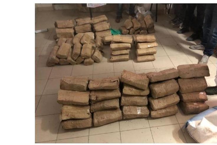 Saisie de 106 kg de drogue à Sandiara par la gendarmerie