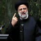 Toujours coiffé de son turban noir et vêtu d'un long manteau de religieux, Ebrahim Raïssi (ci-dessus en août 2021, deux mois après son élection) avait succédé au modéré Hassan Rohani