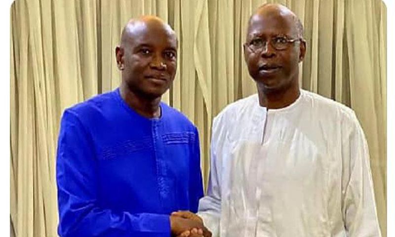 Aly Ngouille Ndiaye et Boun Abdallah Dionne