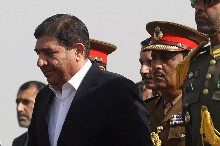 Le premier vice-président iranien Mohammad Mokhber le 28 mai 2023