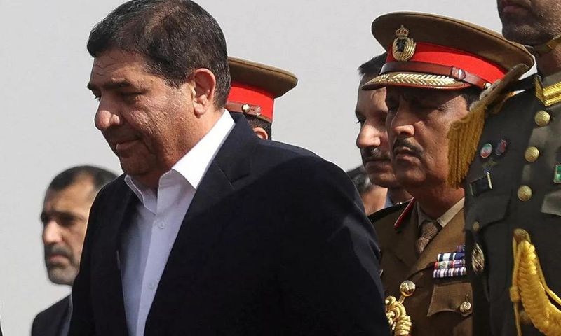 Le premier vice-président iranien Mohammad Mokhber le 28 mai 2023