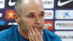A tearful Andres Iniesta has announced he is leaving Barcelona after 22 years associated with the club