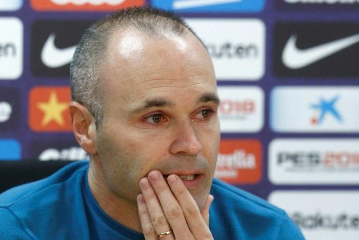 A tearful Andres Iniesta has announced he is leaving Barcelona after 22 years associated with the club