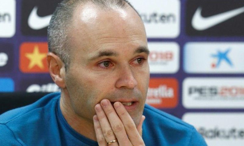 A tearful Andres Iniesta has announced he is leaving Barcelona after 22 years associated with the club