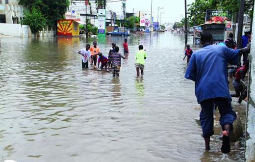Inondations à Touba