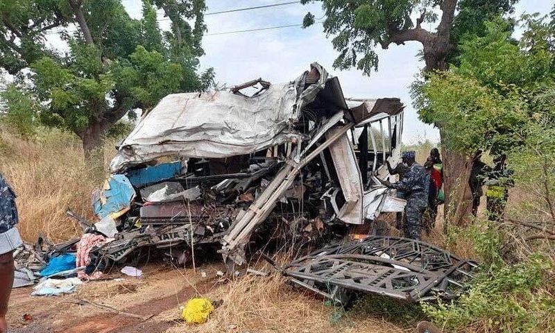 Un violent accident a occasionné la mort d'au moins 39 personnes, dans la nuit du samedi 7 au dimanche 8 janvier 2023, à Kaffrine (centre-ouest du Sénégal).