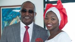 Babacar Ngom et sa fille Anta