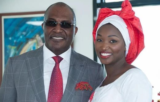 Babacar Ngom et sa fille Anta