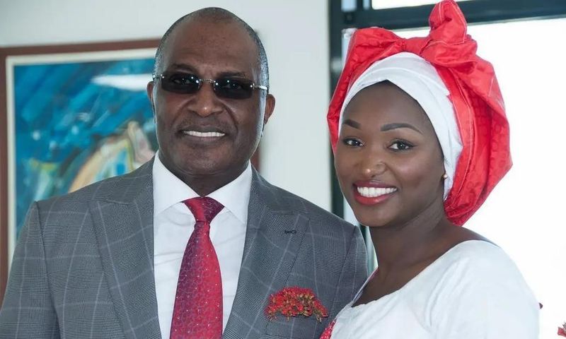Babacar Ngom et sa fille Anta