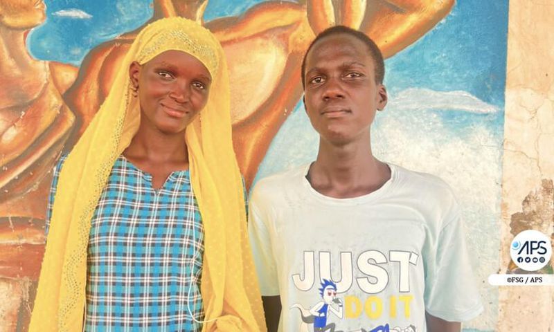 Yacine Seck et Mame Less Faye